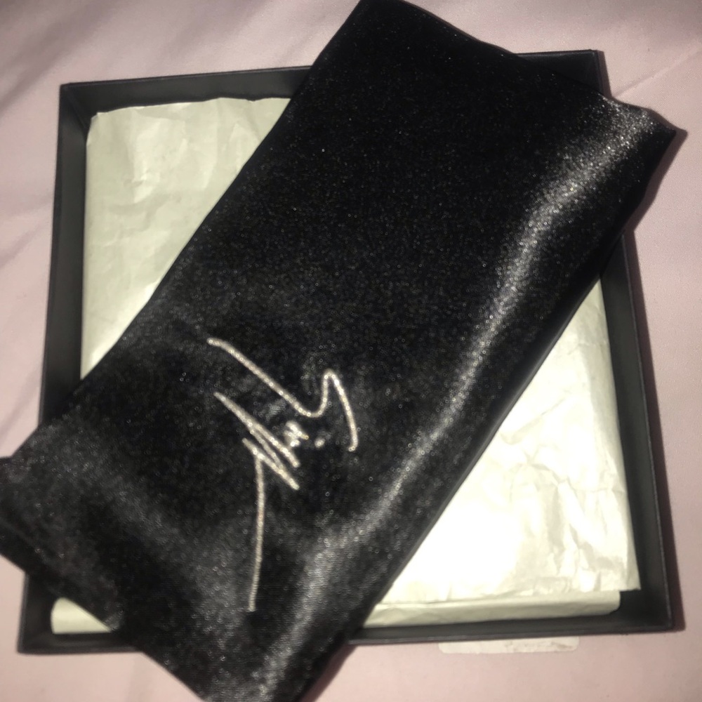 Giuseppe Zanotti Long Buckle Leather Belt